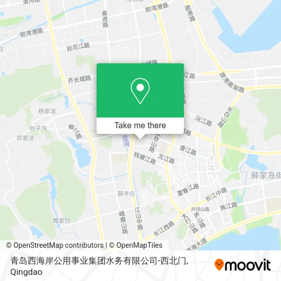 青岛西海岸公用事业集团水务有限公司-西北门 map