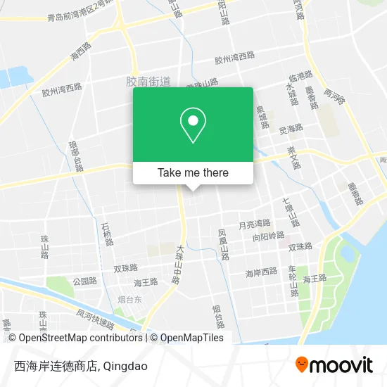 西海岸连德商店 map