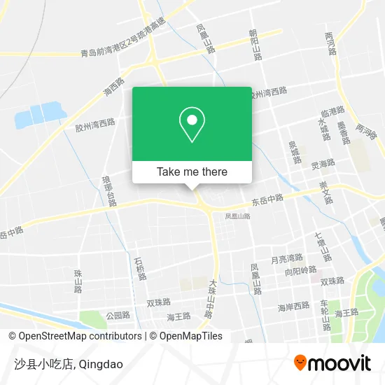 沙县小吃店 map