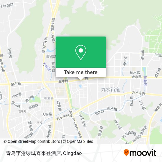 青岛李沧绿城喜来登酒店 map