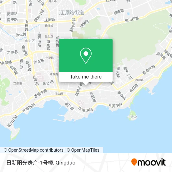 日新阳光房产-1号楼 map