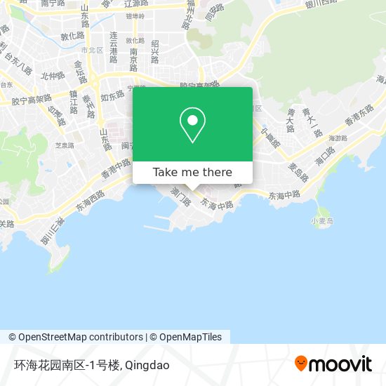 环海花园南区-1号楼 map