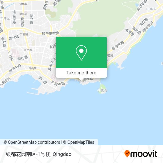 银都花园南区-1号楼 map