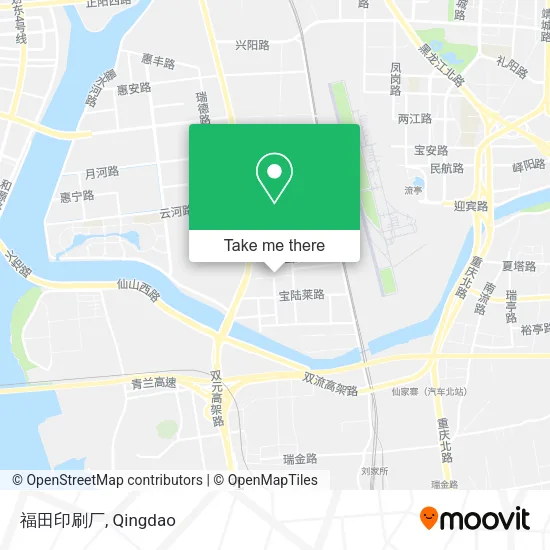 福田印刷厂 map