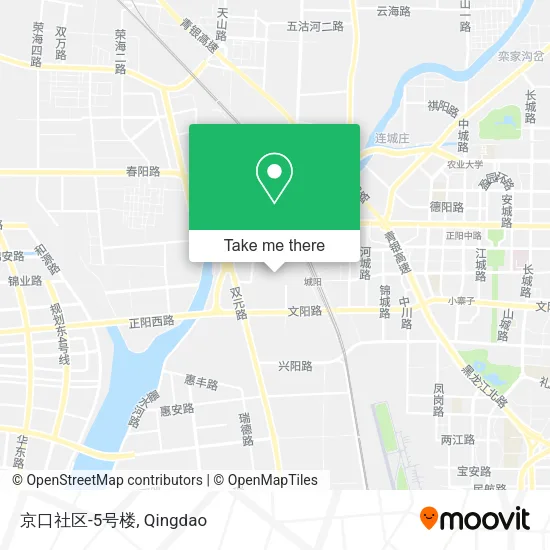 京口社区-5号楼 map