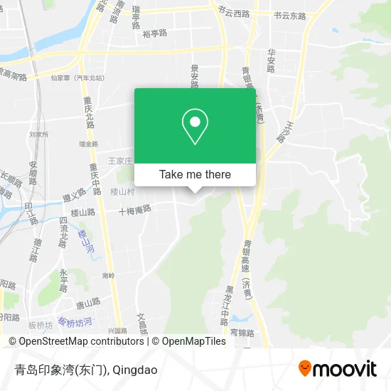青岛印象湾(东门) map