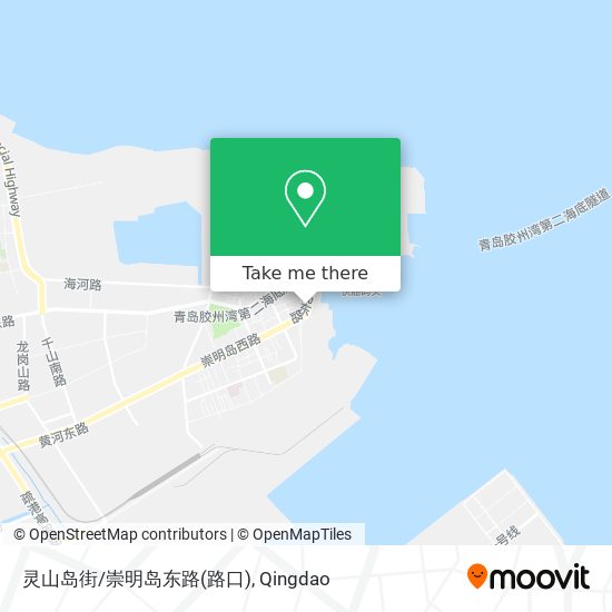 灵山岛街/崇明岛东路(路口) map