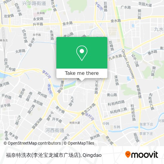 福奈特洗衣(李沧宝龙城市广场店) map