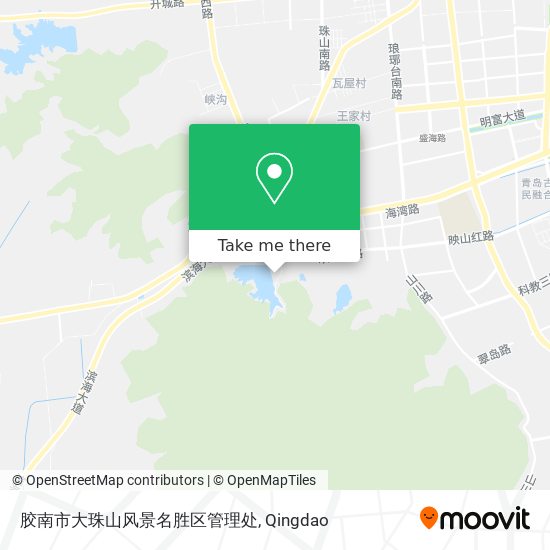 胶南市大珠山风景名胜区管理处 map
