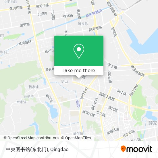 中央图书馆(东北门) map