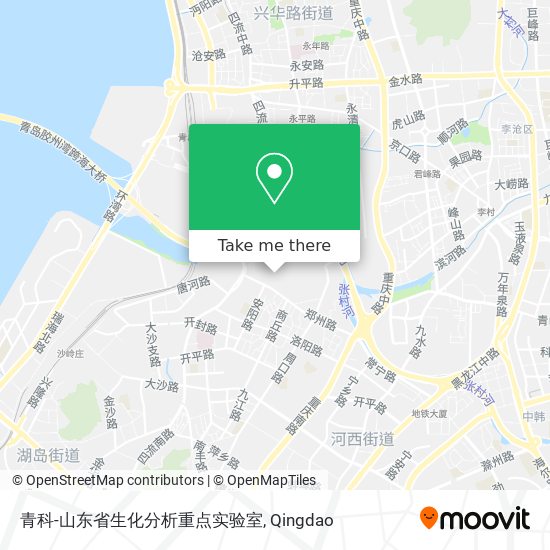 青科-山东省生化分析重点实验室 map