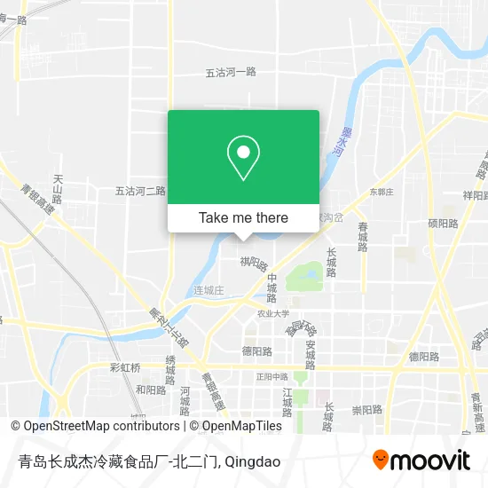 青岛长成杰冷藏食品厂-北二门 map