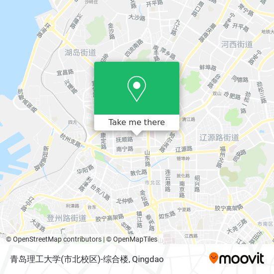 青岛理工大学(市北校区)-综合楼 map