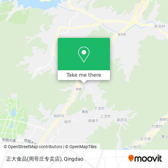 正大食品(周哥庄专卖店) map