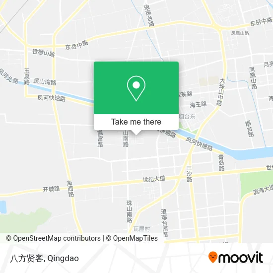 八方贤客 map