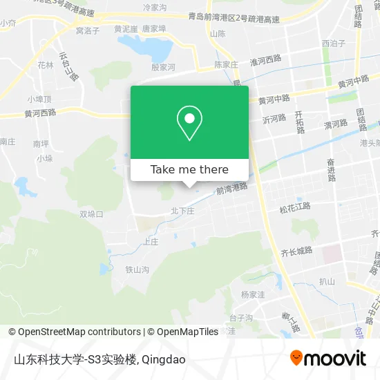 山东科技大学-S3实验楼 map
