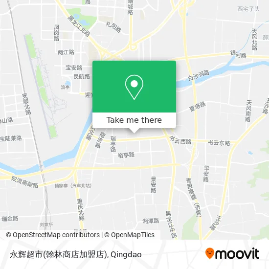 永辉超市(翰林商店加盟店) map