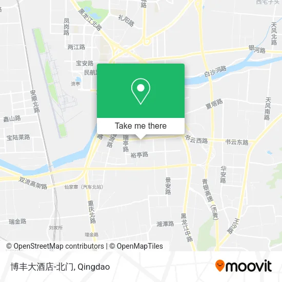 博丰大酒店-北门 map