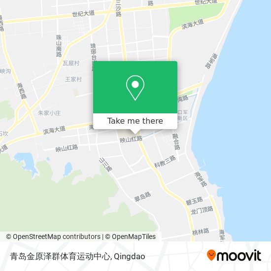 青岛金原泽群体育运动中心 map