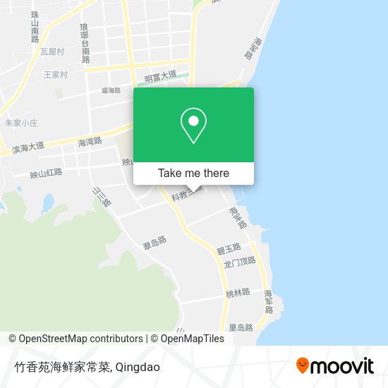 竹香苑海鲜家常菜 map