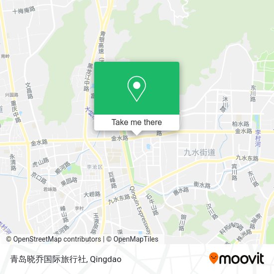 青岛晓乔国际旅行社 map