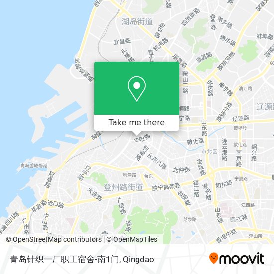 青岛针织一厂职工宿舍-南1门 map