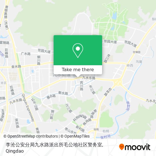 李沧公安分局九水路派出所毛公地社区警务室 map