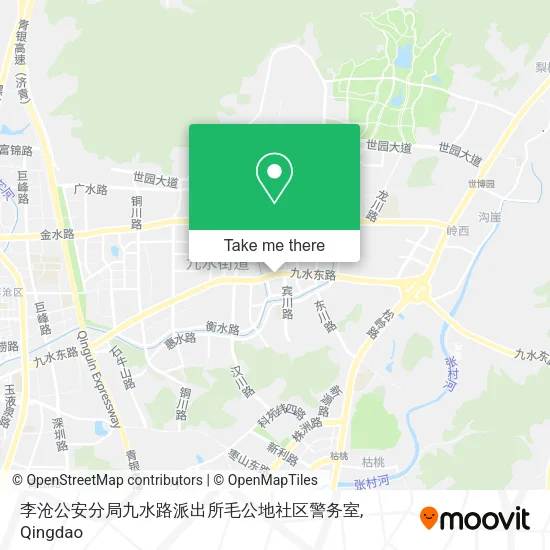李沧公安分局九水路派出所毛公地社区警务室 map
