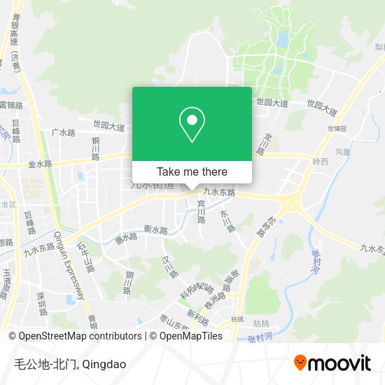 毛公地-北门 map