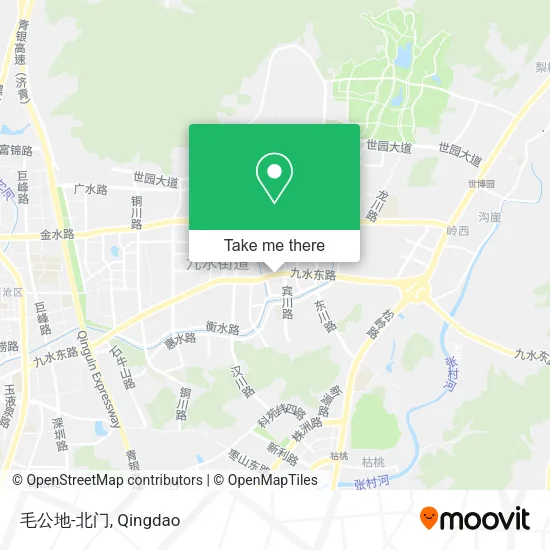 毛公地-北门 map