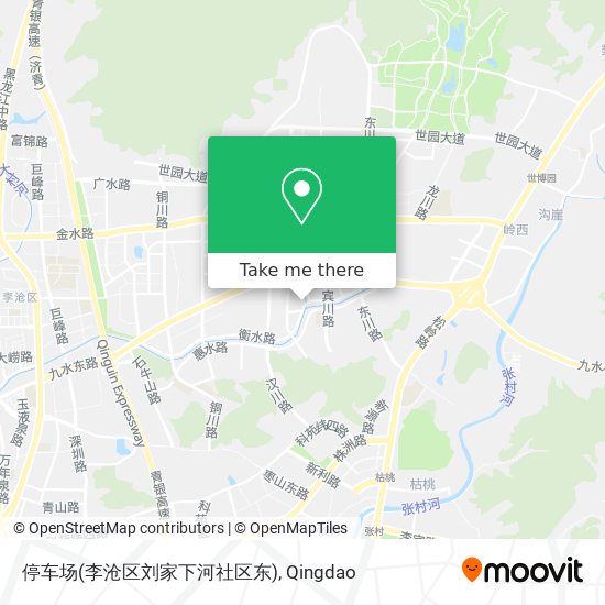 停车场(李沧区刘家下河社区东) map