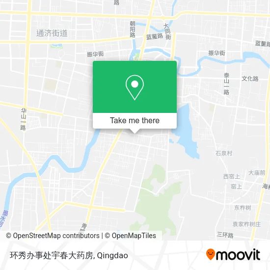 环秀办事处宇春大药房 map