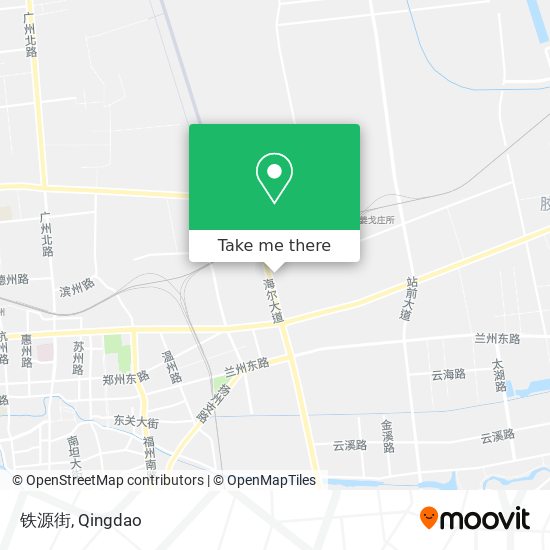 铁源街 map