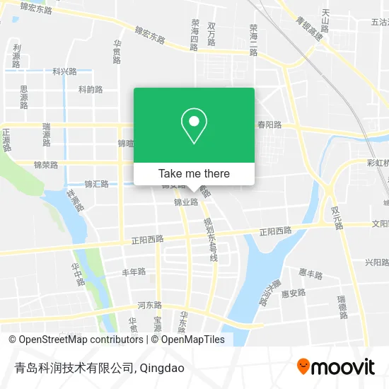 青岛科润技术有限公司 map