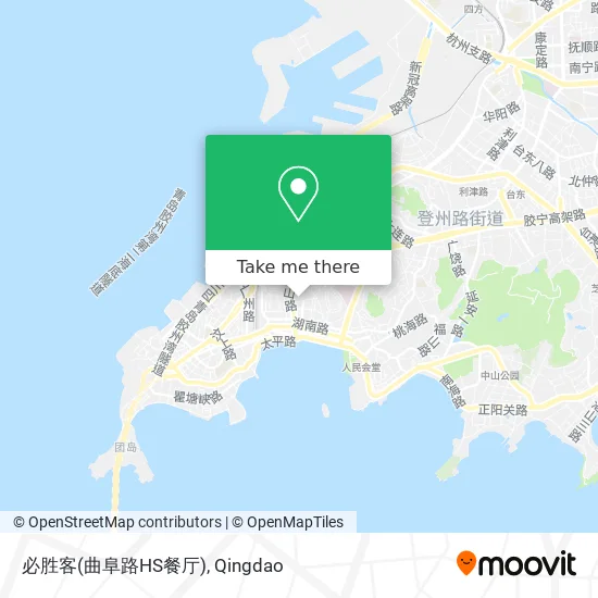 必胜客(曲阜路HS餐厅) map