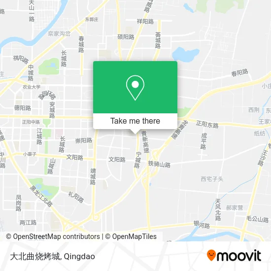 大北曲烧烤城 map