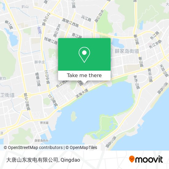 大唐山东发电有限公司 map