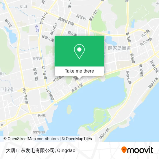 大唐山东发电有限公司 map