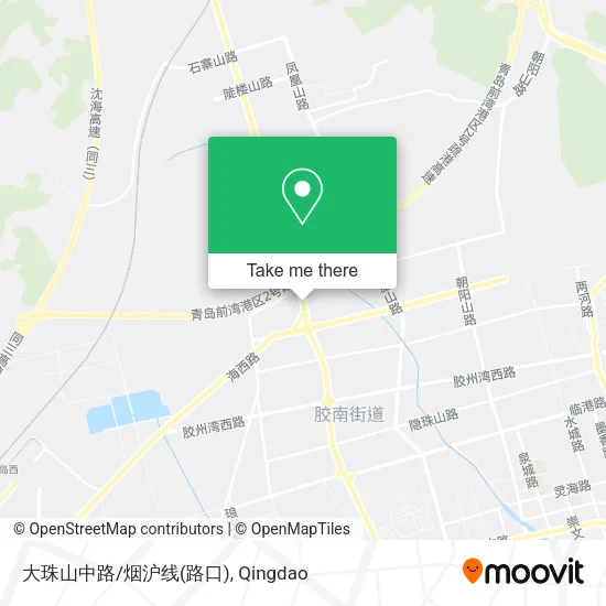 大珠山中路/烟沪线(路口) map