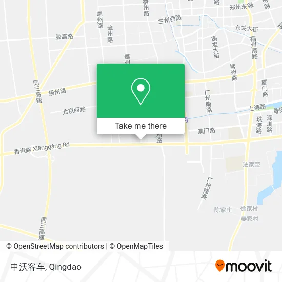 申沃客车 map