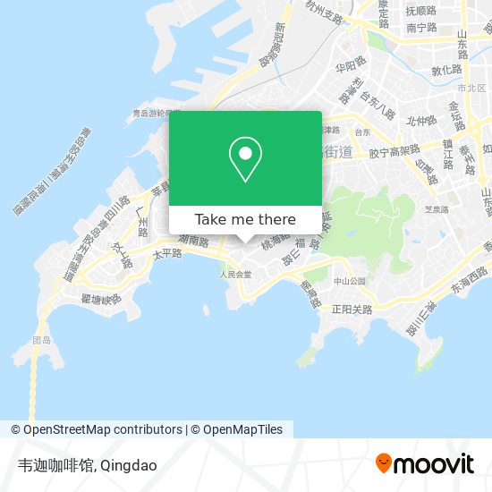 韦迦咖啡馆 map