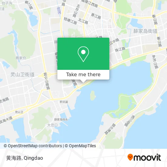 黄海路 map