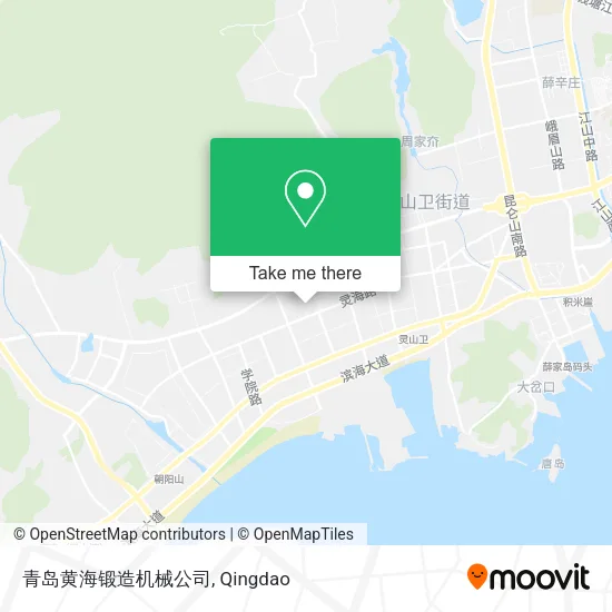 青岛黄海锻造机械公司 map