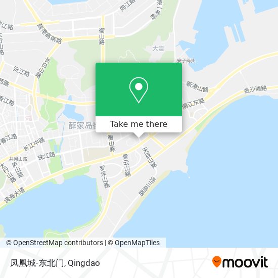 凤凰城-东北门 map