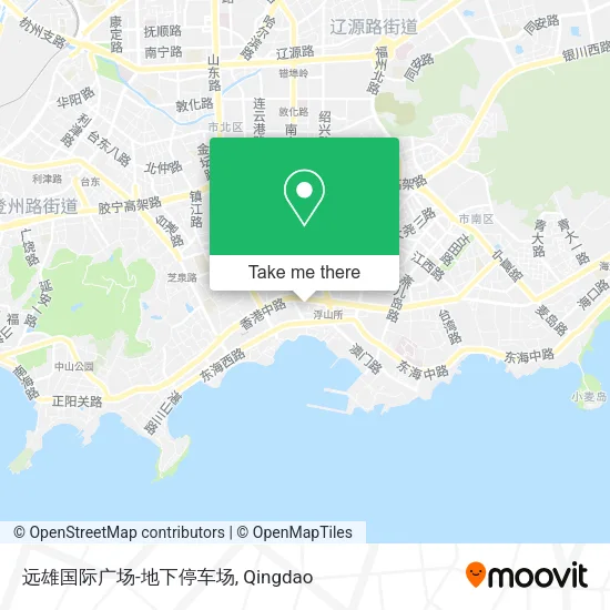 远雄国际广场-地下停车场 map