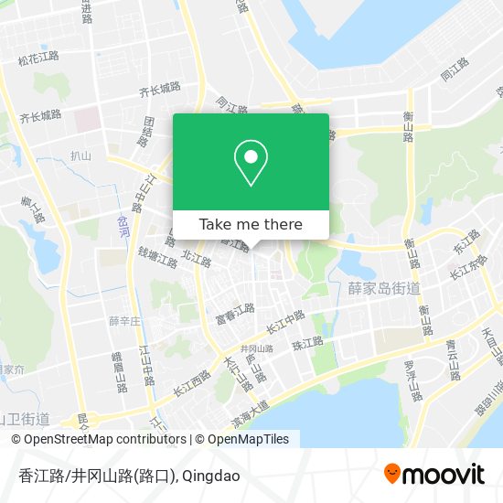 香江路/井冈山路(路口) map