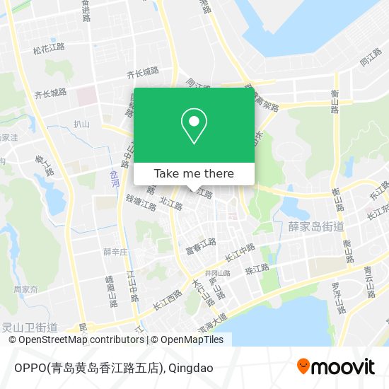 OPPO(青岛黄岛香江路五店) map