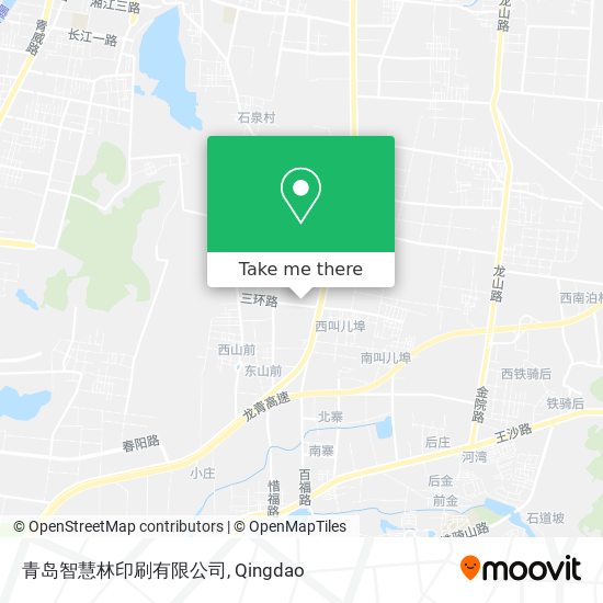 青岛智慧林印刷有限公司 map