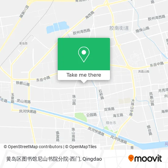 黄岛区图书馆尼山书院分院-西门 map