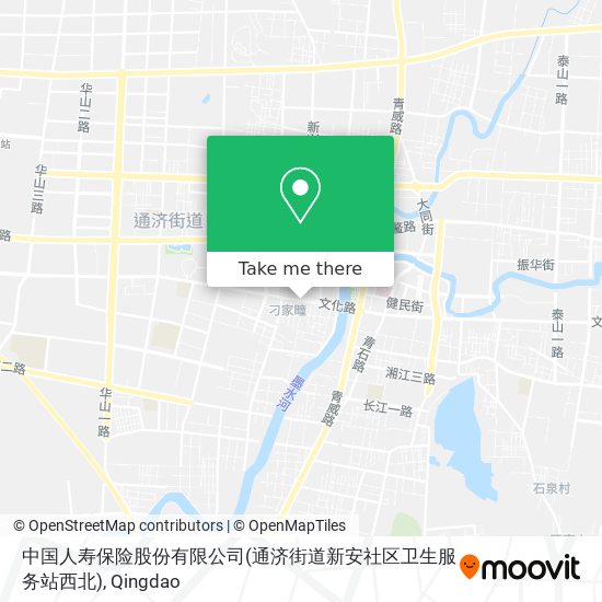 中国人寿保险股份有限公司(通济街道新安社区卫生服务站西北) map